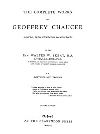 Cover of Chaucer's Works, Volume 2 — Boet...
