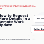 How to Request More Details in a Remote Work Update Conversation