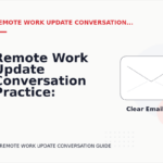 Remote Work Update Conversation Practice: Email and Message Examples